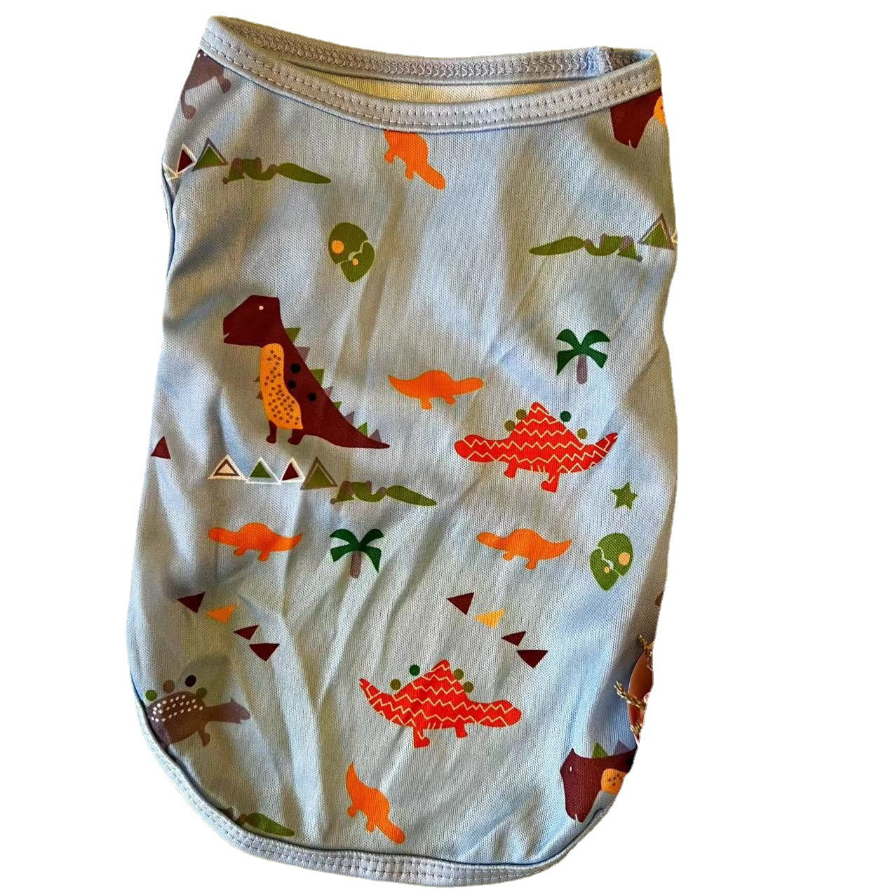 ZenPaw Co. Dog Tank Top - Lightweight Breathable Summer Vest for Small & Medium Dogs (Cartoon Prints)
