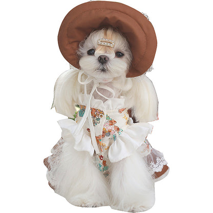 ZenPaw Co. Lolita Pet Dress – Premium Princess Costume for Small Dogs