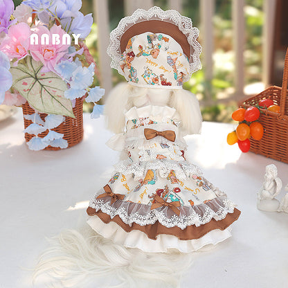 ZenPaw Co. Lolita Pet Dress – Premium Princess Costume for Small Dogs