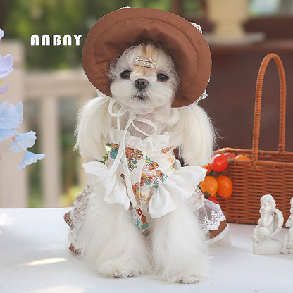 ZenPaw Co. Lolita Pet Dress – Premium Princess Costume for Small Dogs